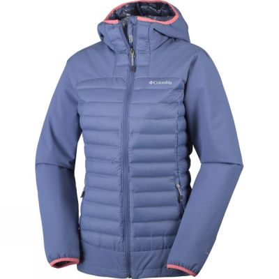 Chaquetas Columbia Dutch Hollow Hybrid Mujer - Azules / Coral - Chile XSQ956807